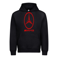 Black amg Urban Hoodie - SnappyArt