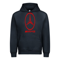 Navy amg Urban Hoodie - SnappyArt