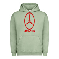 Pigment Oil Green amg Urban Hoodie - SnappyArt