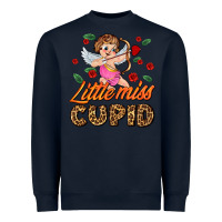 Navy little miss cupid Heavyweight Sweatshirt - AdoDesignShop