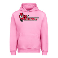Fuchsia Pink cool,marist,red,foxes Urban Hoodie - SnappyArt