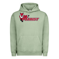 Pigment Oil Green cool,marist,red,foxes Urban Hoodie - SnappyArt