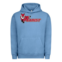 Pigment Pebble Blue cool,marist,red,foxes Urban Hoodie - SnappyArt