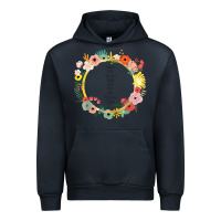 Navy Keeper of the Lost Cities Characters Flowers Urban Hoodie - SnappyArt