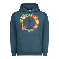 Pigment Midnight Navy Keeper of the Lost Cities Characters Flowers Urban Hoodie - SnappyArt