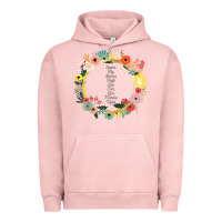 Pigment Salmon Keeper of the Lost Cities Characters Flowers Urban Hoodie - SnappyArt