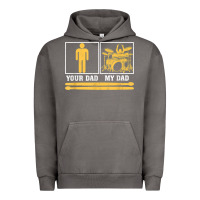 Pigment Tornado mens my dad is a drummer your dad not drum player father's day t shirt Urban Hoodie - SnappyArt