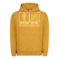 Pigment Peanut Butter mens my dad is a drummer your dad not drum player father's day t shirt Urban Hoodie - SnappyArt