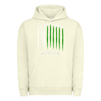 Pigment Pistachio pakistan air force shirt   pakistani flag men women kids t shirt Urban Hoodie - SnappyArt