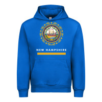 Cobalt new hampshire state flag new Urban Hoodie - SnappyArt