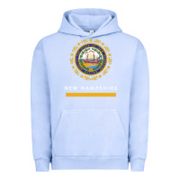 Pigment Grape Ice new hampshire state flag new Urban Hoodie - SnappyArt