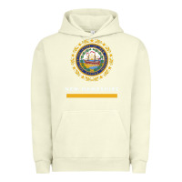 Pigment Pistachio new hampshire state flag new Urban Hoodie - SnappyArt