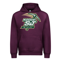 Mauve Wine Missouri S&T Miners Urban Hoodie - SnappyArt