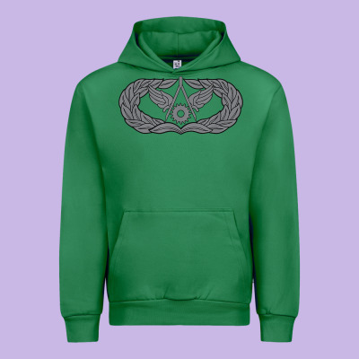 Air Force Civil Engineer Badge Urban Hoodie Designed By Snappyart