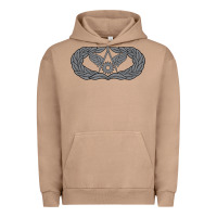 Pigment Burro Air Force Civil Engineer Badge Urban Hoodie - SnappyArt