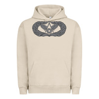 Pigment French Oak Air Force Civil Engineer Badge Urban Hoodie - SnappyArt