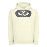Pigment Pistachio Air Force Civil Engineer Badge Urban Hoodie - SnappyArt