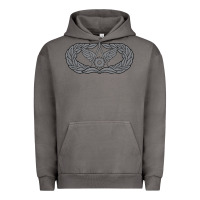 Pigment Tornado Air Force Civil Engineer Badge Urban Hoodie - SnappyArt