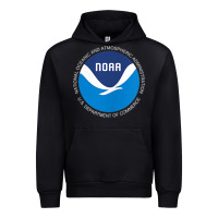 Black noaa national oceanic and atmospheric administrati Urban Hoodie - SnappyArt