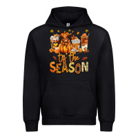 Black Tis' the season Fall Heifer coffee cups Urban Hoodie - RanaPortraitStore