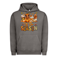 Pigment Tornado Tis' the season Fall Heifer coffee cups Urban Hoodie - RanaPortraitStore