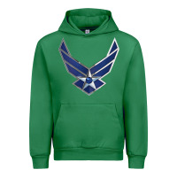 Emerald US Air Force USAF Urban Hoodie - SnappyArt