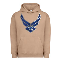 Pigment Burro US Air Force USAF Urban Hoodie - SnappyArt