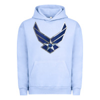 Pigment Grape Ice US Air Force USAF Urban Hoodie - SnappyArt