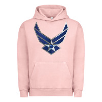 Pigment Salmon US Air Force USAF Urban Hoodie - SnappyArt