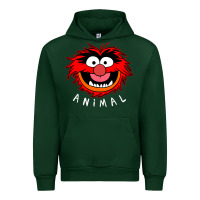 Forest Green Muppets Animal Urban Hoodie - SnappyArt