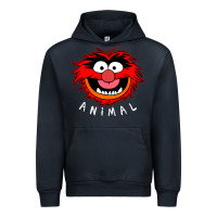 Navy Muppets Animal Urban Hoodie - SnappyArt