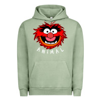 Pigment Oil Green Muppets Animal Urban Hoodie - SnappyArt
