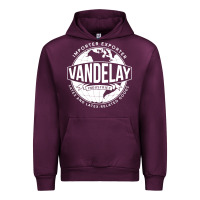 Mauve Wine Vandelay Industries Urban Hoodie - SnappyArt