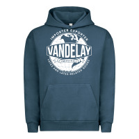 Pigment Midnight Navy Vandelay Industries Urban Hoodie - SnappyArt