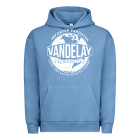 Pigment Pebble Blue Vandelay Industries Urban Hoodie - SnappyArt