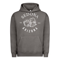 Pigment Tornado womens sedona arizona t shirt sedona az vintage arizona vacation v nec Urban Hoodie - SnappyArt