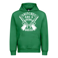 Emerald Snitches Are A Dying Breed Motorcycle Biker Gun Urban Hoodie - SnappyArt
