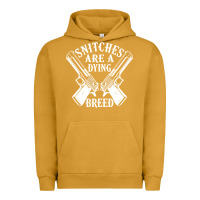 Pigment Peanut Butter Snitches Are A Dying Breed Motorcycle Biker Gun Urban Hoodie - SnappyArt