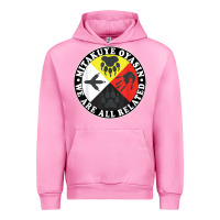 Fuchsia Pink native american medicine wheel, mitakuye oyasin t shirt Urban Hoodie - SnappyArt