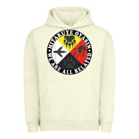 Pigment Pistachio native american medicine wheel, mitakuye oyasin t shirt Urban Hoodie - SnappyArt