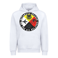 White native american medicine wheel, mitakuye oyasin t shirt Urban Hoodie - SnappyArt