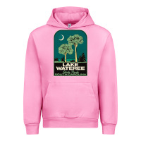 Fuchsia Pink Trending Lake Wateree State Park Sc Vintage Travel Urban Hoodie - SnappyArt