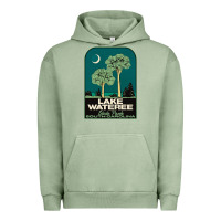 Pigment Oil Green Trending Lake Wateree State Park Sc Vintage Travel Urban Hoodie - SnappyArt