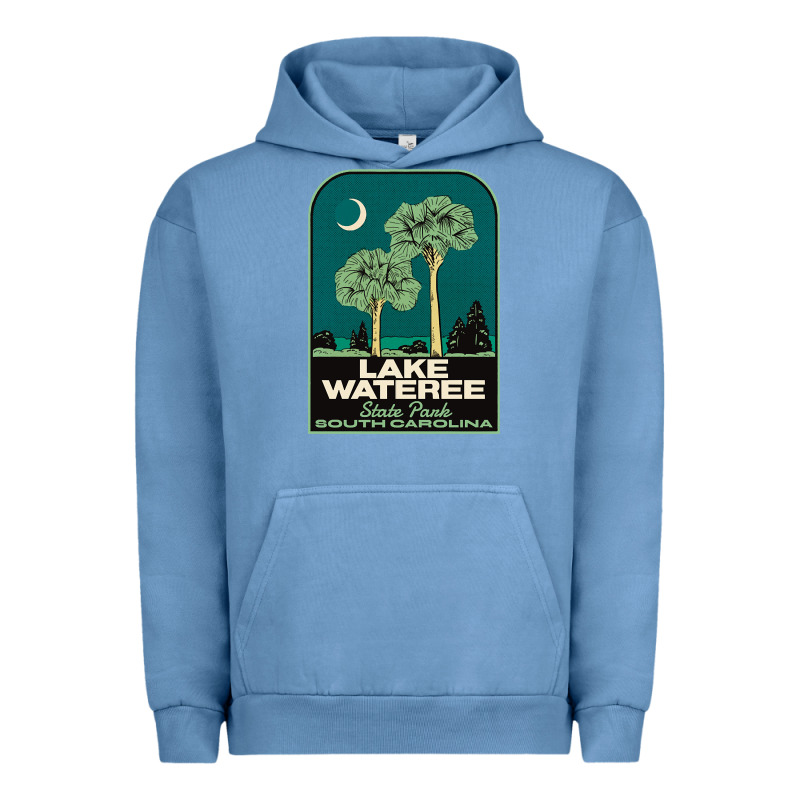 Trending Lake Wateree State Park Sc Vintage Travel Urban Hoodie by SnappyArt | Teevron