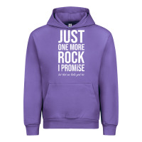 Tulip Rockhounds gear gift Just one more rock funny rockhounding Urban Hoodie - SnappyArt