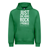 Emerald Rockhounds gear gift Just one more rock funny rockhounding Urban Hoodie - SnappyArt