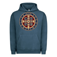 Saint Benedict Medal 1 Urban Hoodie | Teevron