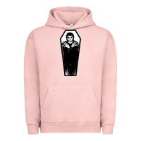 Pigment Salmon the crimson ghost Urban Hoodie - SnappyArt