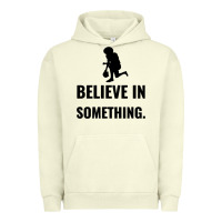 Pigment Pistachio Colin Kaepernick Believe In Something Urban Hoodie - SnappyArt