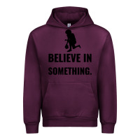Mauve Wine Colin Kaepernick Believe In Something Urban Hoodie - SnappyArt